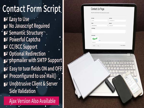 PHP Contact Form Script